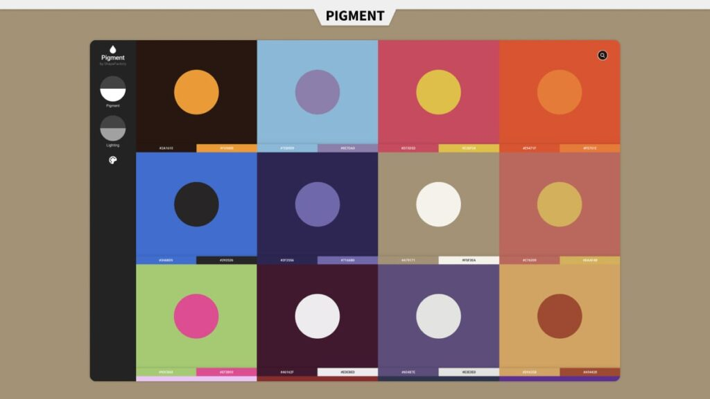 Paleta de colores, tipografías y elementos de marca aplicados